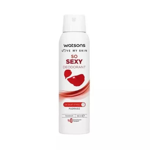 Watsons So Sexy Deodorant Spray Powder-Free – 150 ml