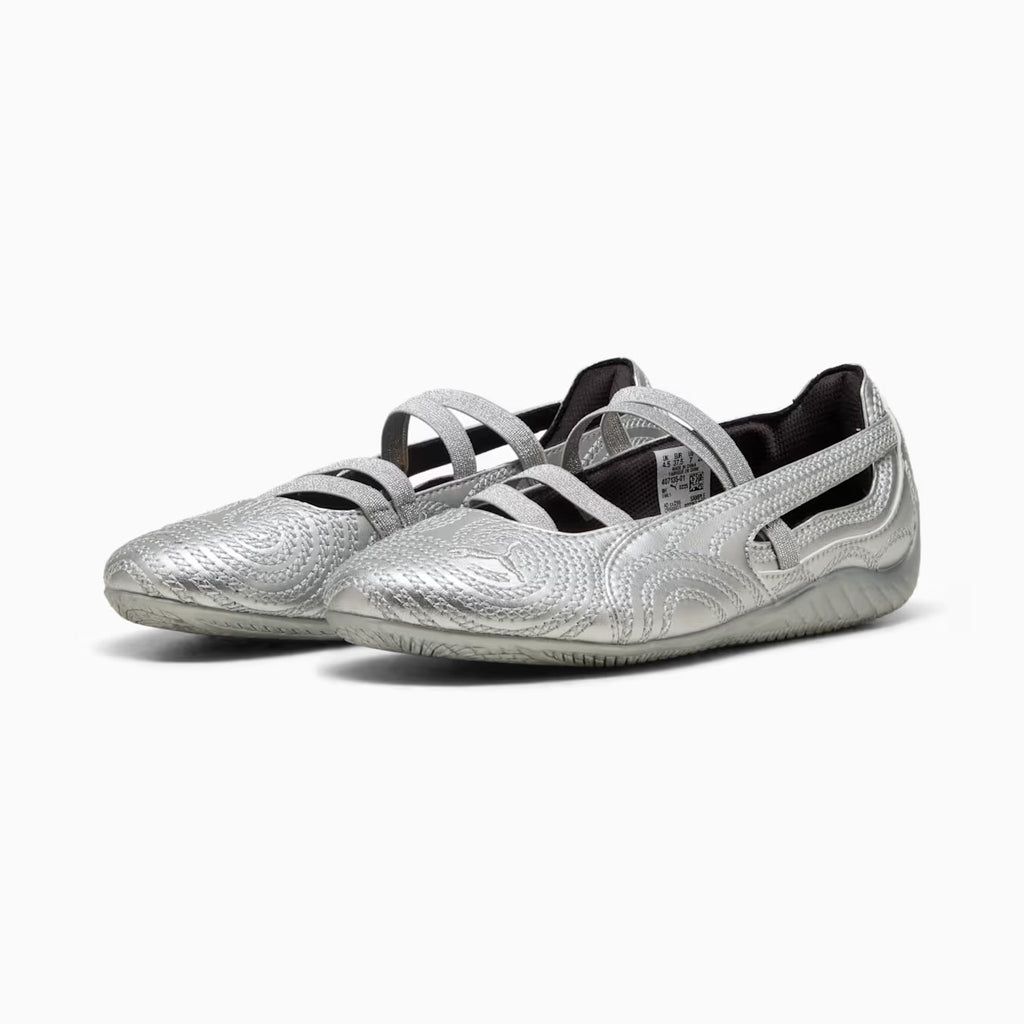 PUMA x WICKED Speedcat Ballet Silver Slippers