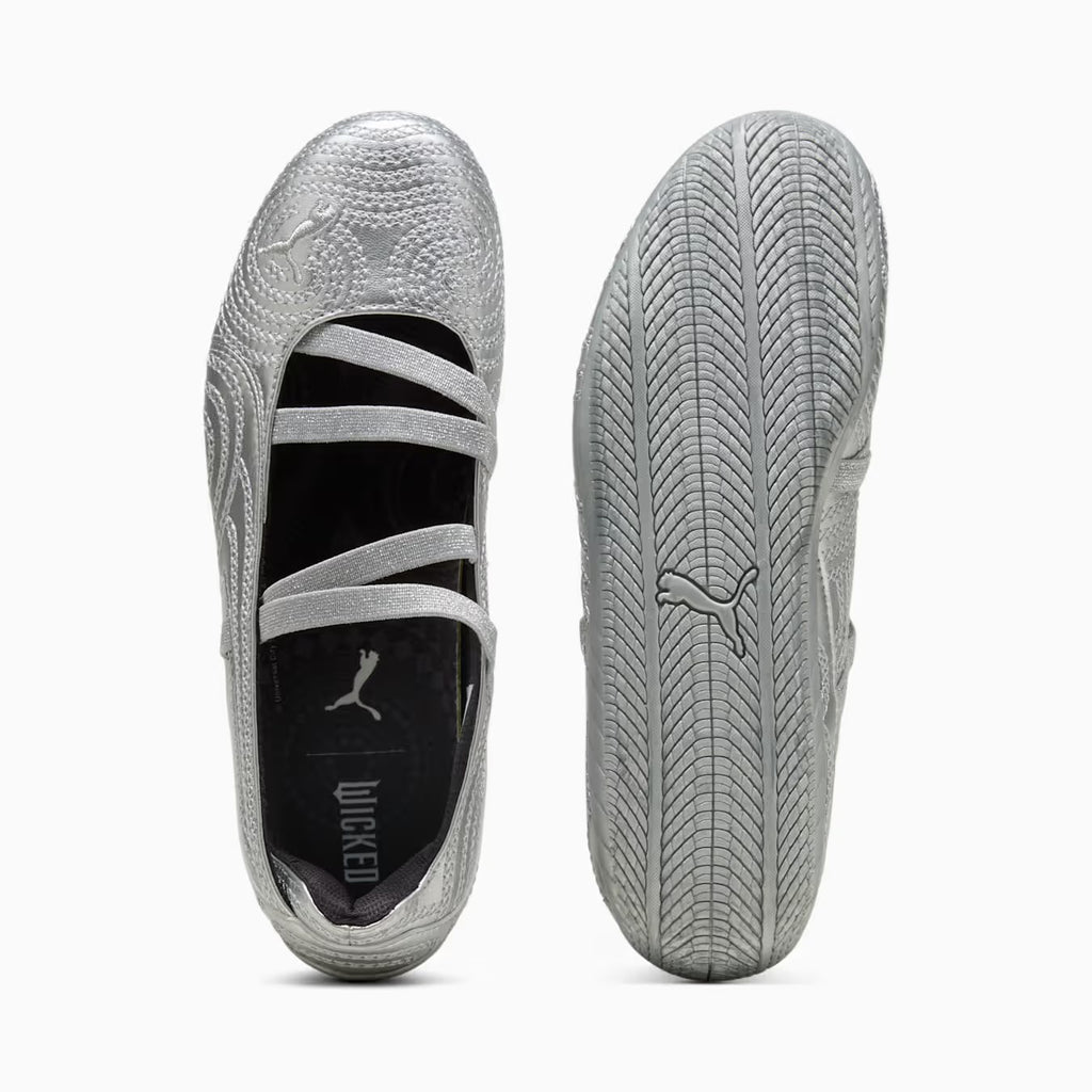 PUMA x WICKED Speedcat Ballet Silver Slippers