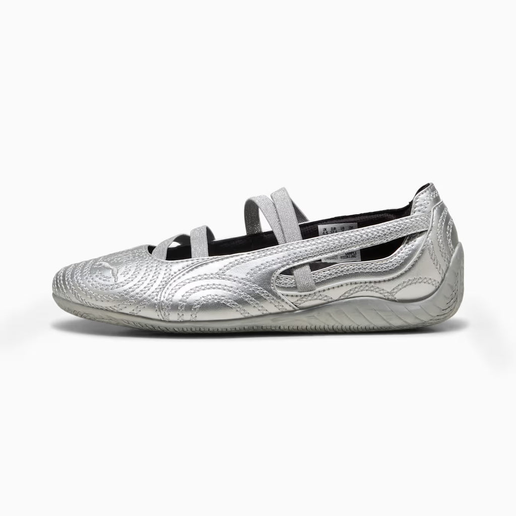 PUMA x WICKED Speedcat Ballet Silver Slippers