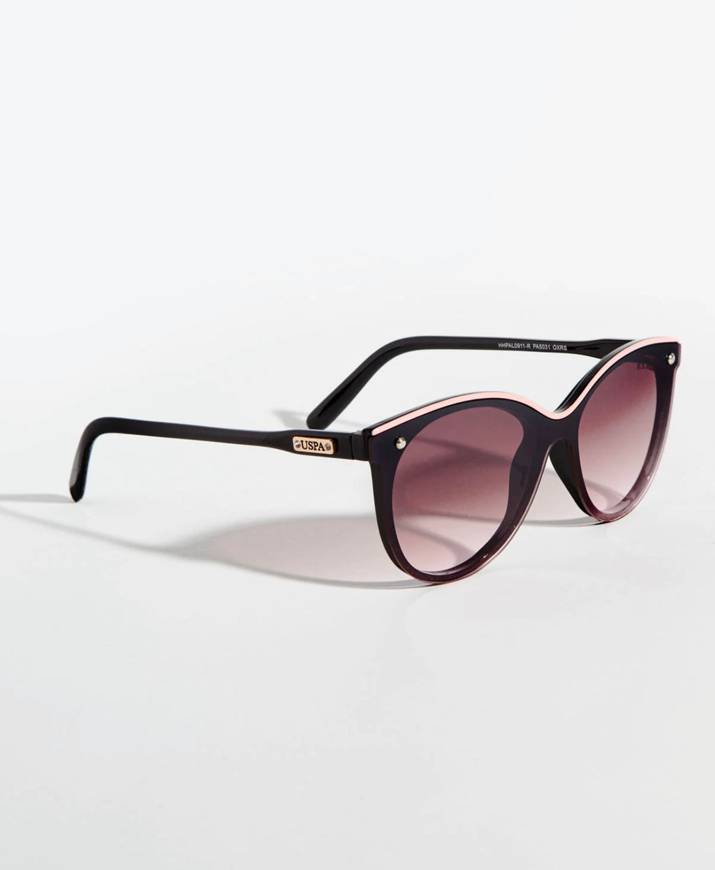 LADIES CAT-EYE SHIELD SUNGLASSES - U.S POLO ASSN