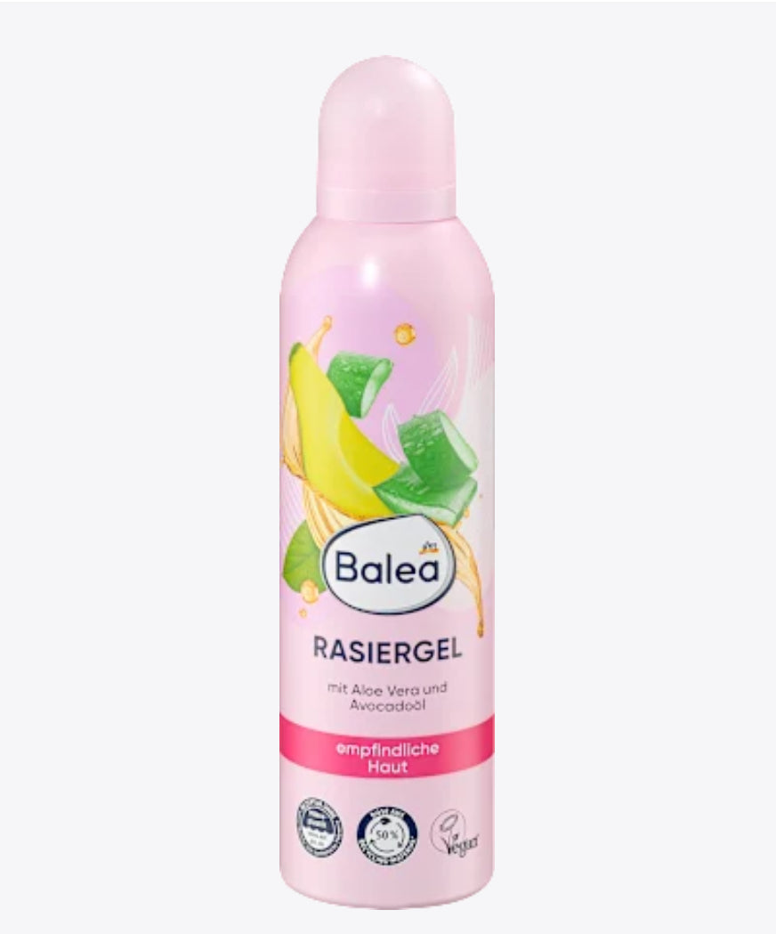 Balea Shaving gel with aloe vera and avocado oil, 200 ml
