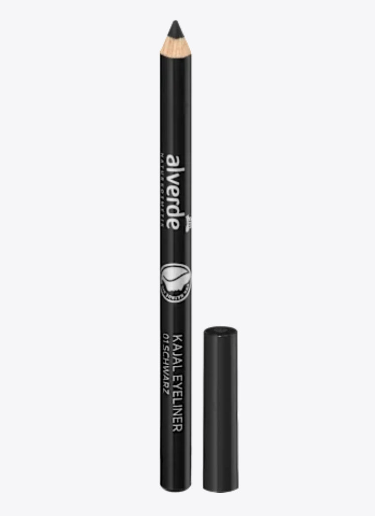 alverde NATURAL COSMETICS
Kajal 01 Black, 1.1