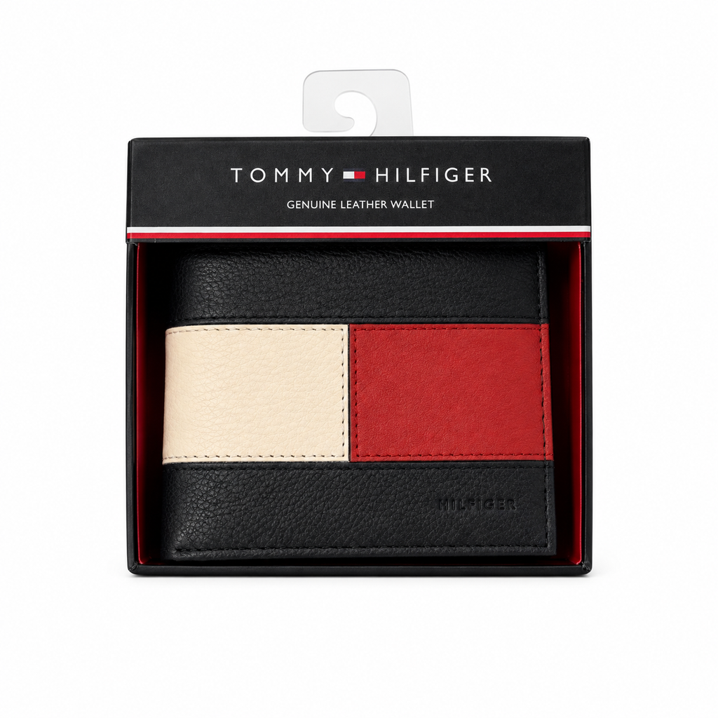 TOMMY
HILFIGER
GENUINE LEATHER WALLET