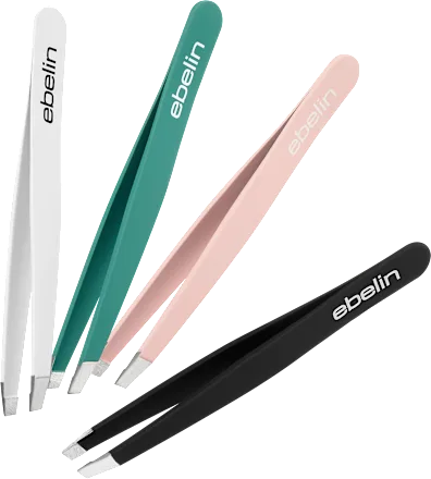 Ebelin Tweezers with soft grip, 1 pc