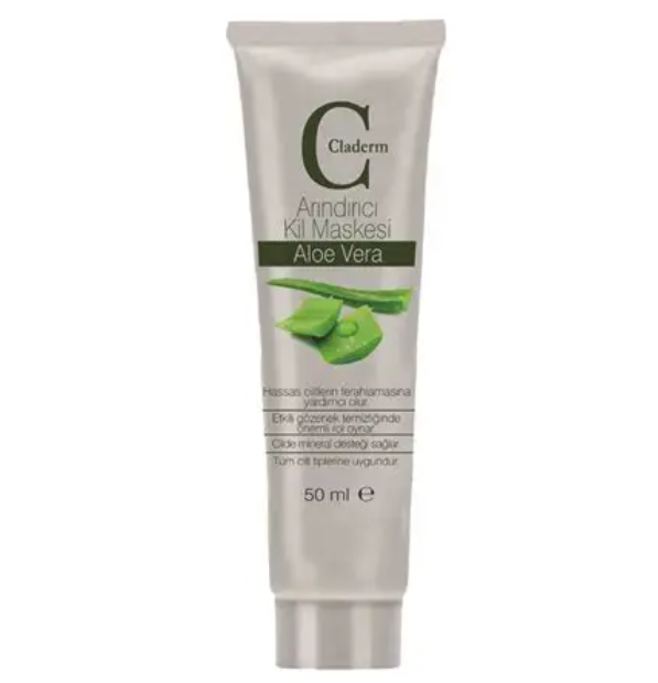 Aloe Vera Purifying Clay Mask - Claderm