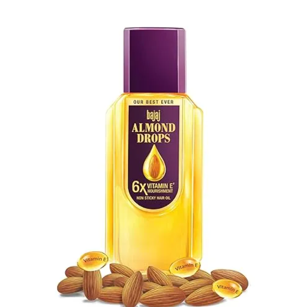 bajaj ALMOND DROPS none sticky hair oil