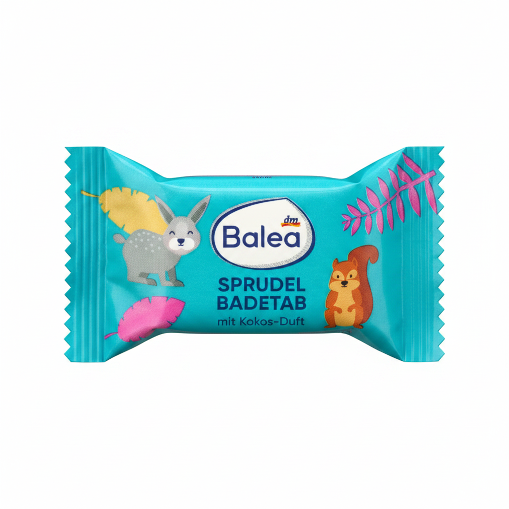 sparkling bath tablet